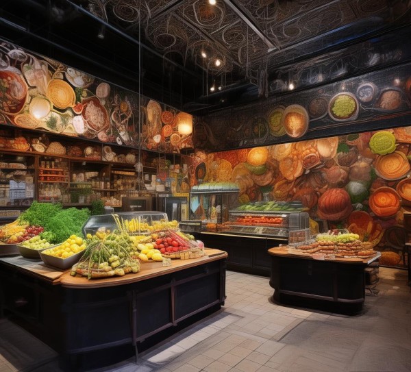 美食店，装修的艺术与智慧