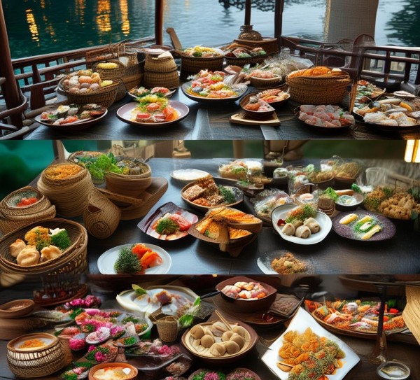 东方与江畔，美食融合的创新盛宴