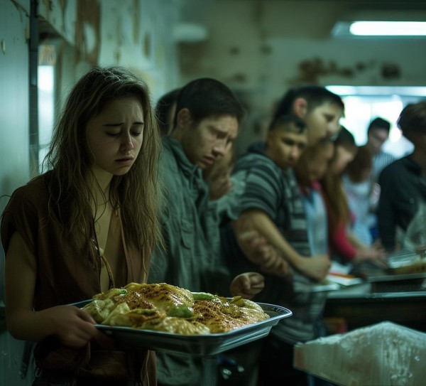 食堂点错菜折射社会的黑暗面