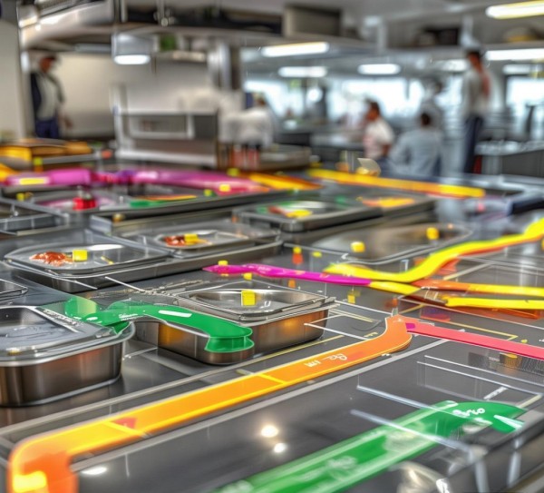 食堂操作流程图,高效管理,规范操作