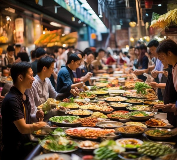 武汉堂食餐饮自助餐，武对美食的热爱与探索