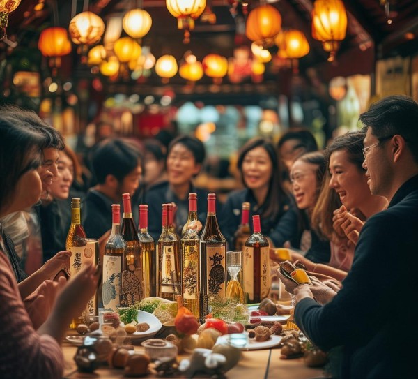 酱酒与餐饮营销方案,互动创新