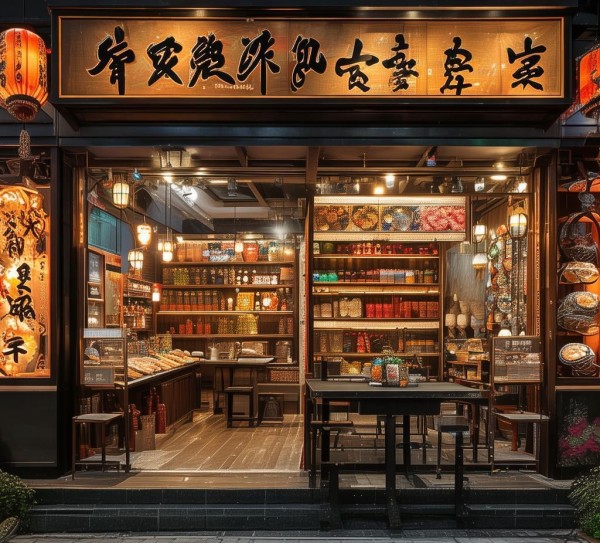 中华美食店铺,文化与创新的完美融合